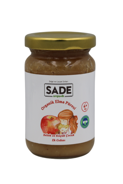 Organik Elma Püresi 100gr +4 Ay