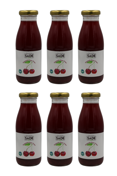 Organik Vişne Suyu 250 ml. 6'lı Paket görseli.