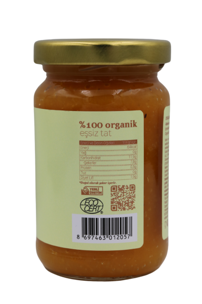 Organik Bal Kabağı-Elma Püresi 100gr  (4+ay)