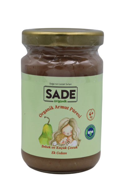 Sade Organik Armut Püresi 100 gr (+4 Ay)