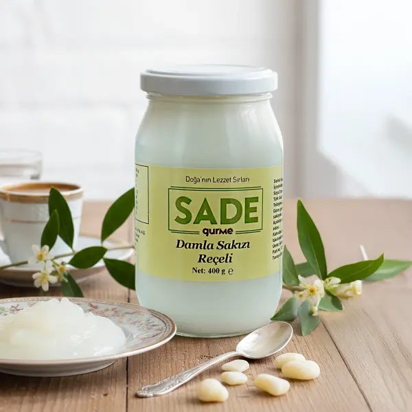 Sade Gurme Damla Sakızı Reçeli 400 Gr. | Katkısız Lezzet