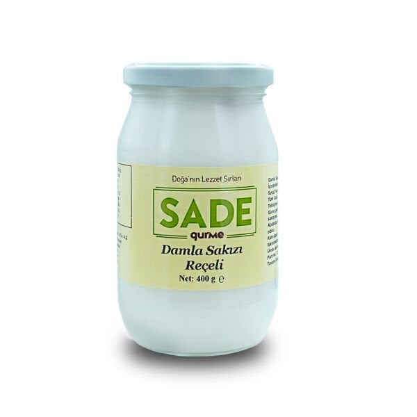 Sade Gurme Damla Sakızı Reçeli 400 Gr. | Katkısız Lezzet